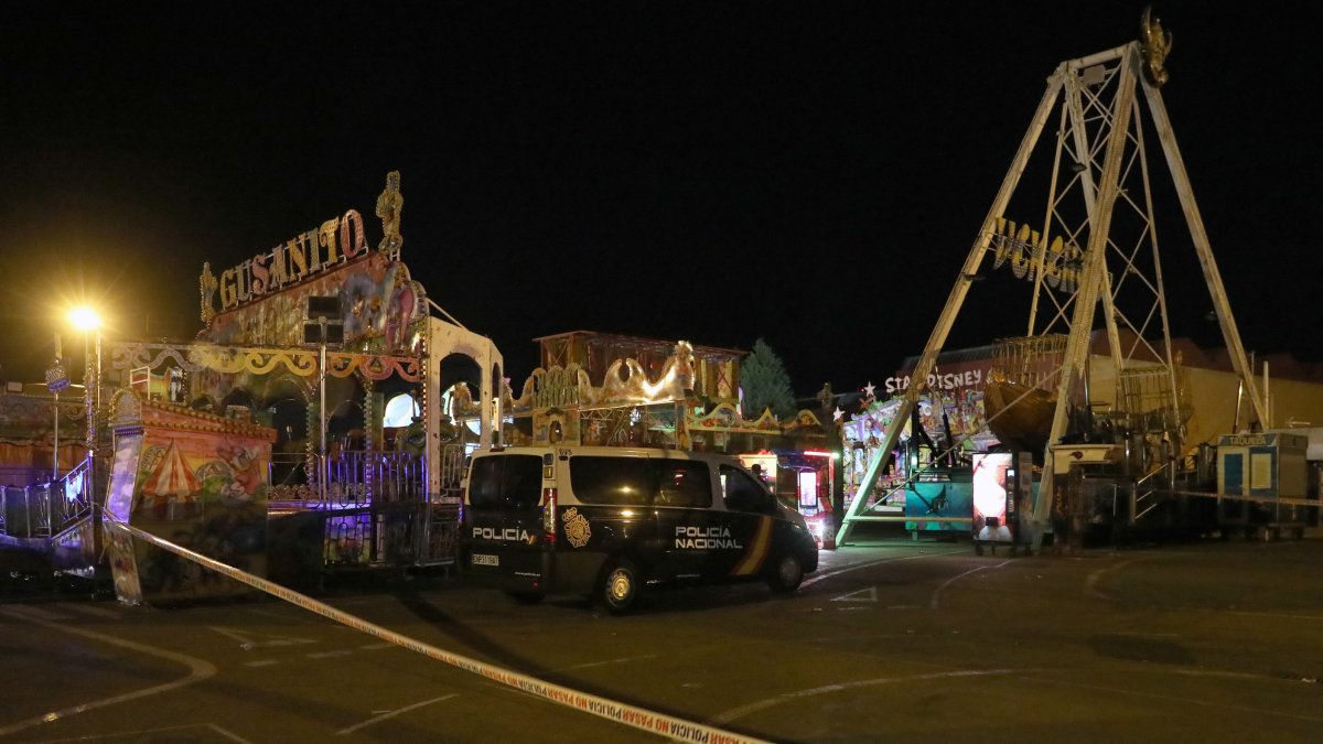 Recinto ferial de Palencia, la noche del tiroteo