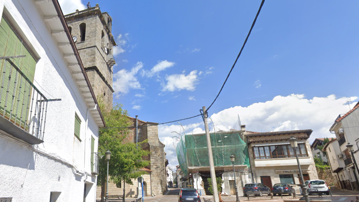 Plaza Federico Fernández de la localidad de Arenas de San Pedro