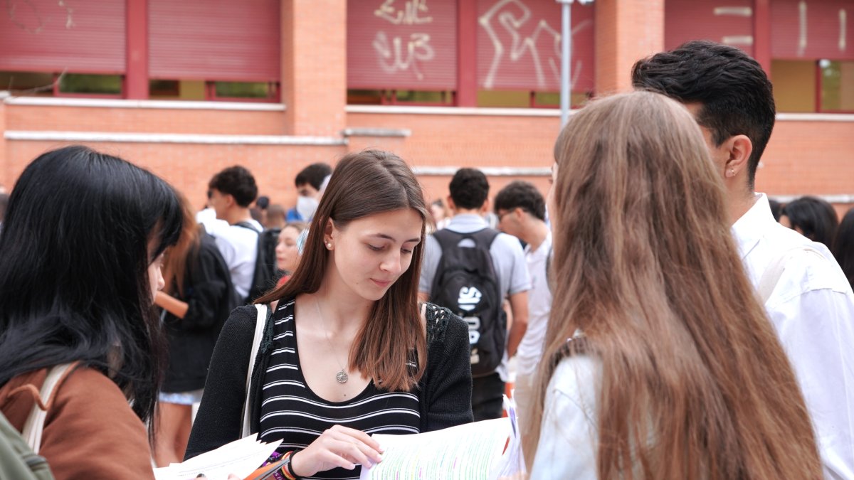 La Universidad de Valladolid celebra la prueba de EBAU en su distrito