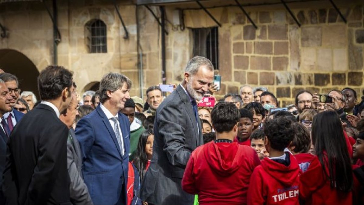 Visita del Rey Felipe VI a Soria.