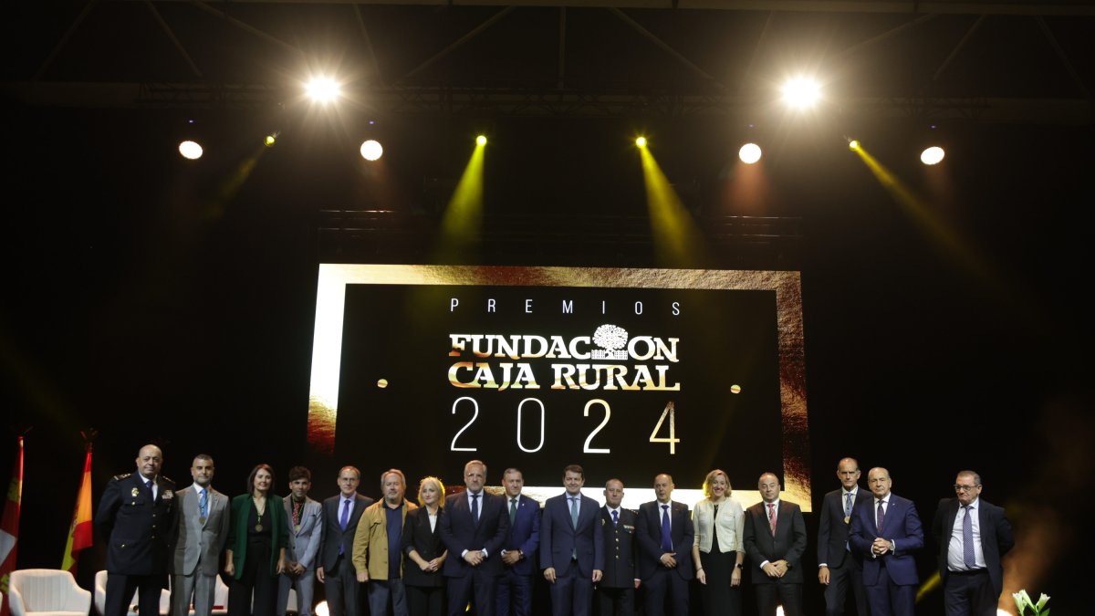 Gala de entrega de los premios de la Fundación Caja Rural de Zamora.