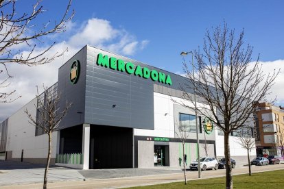 Mercadona de la urbanización El Peral, en Valladolid. - E.M.