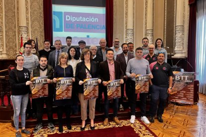 Presentación del VI Circuito provincial de BTT Diputación de Palencia.
