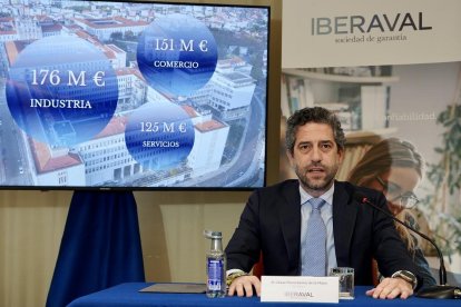 El presidente del Consejo de Administración de Iberaval, César Pontvianne, presenta los resultados de la entidad, correspondientes a 2023, y las líneas estratégicas.