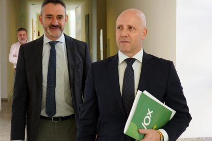 Carlos Menéndez y David Hierro.