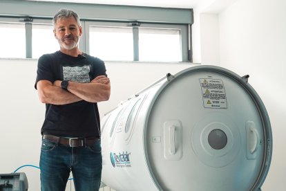 El Hospital San Juan de Dios acoge la primera cámara hiperbárica de León