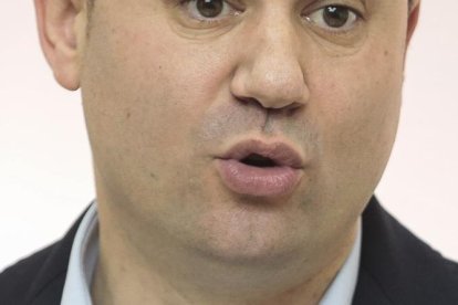 El secretario general del PSOE de León, Javier Alfonso Cendón