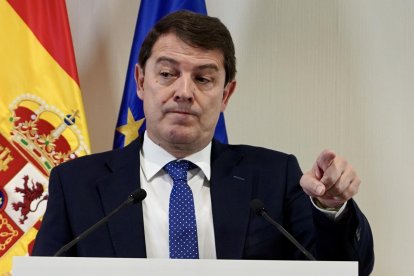 El presidente de la Junta, Alfonso Fernández Mañueco, valora la continuidad del Presidente del Gobierno.
