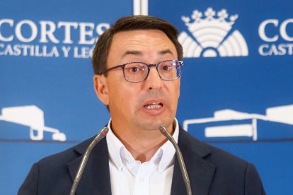 El procurador del PSOE en las Cortes de Castilla y León, Fernando Pablos Romo, en una imagen de archivo.