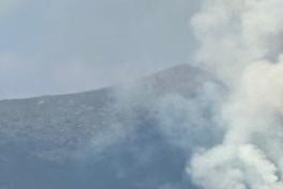 Incendio forestal en El Espinar