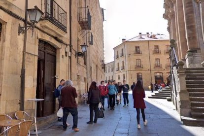 Calle cercana al suceso