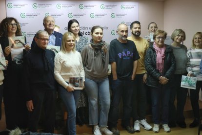 Presentación del Calendario de 2025 de la AECC de Zamora.