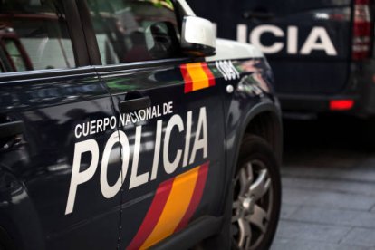 Vehículo de la Policía Nacional.-E.M.