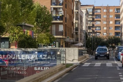Lugar donde se produjo el tiroteo en Salamanca.- ICAL