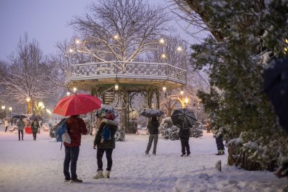 Nieve en Soria. -ICAL