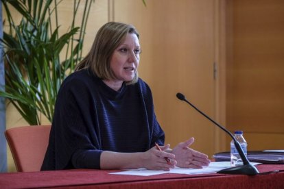 La consejera de Familia e Igualdad de Oportunidades, Isabel Blanco, en una foto de archivo. E.M.