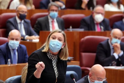 La consejera de Familia, Isabel Blanco. ICAL