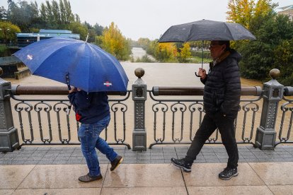 Temporal de viento y lluvia en León- ICAL