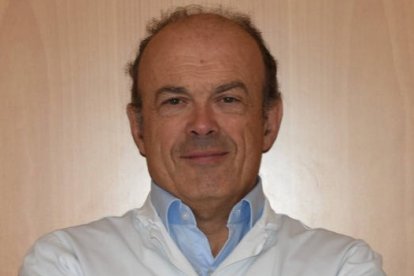 Evaristo Arzalluz, gerente del Hospital de Aranda.-E. M.