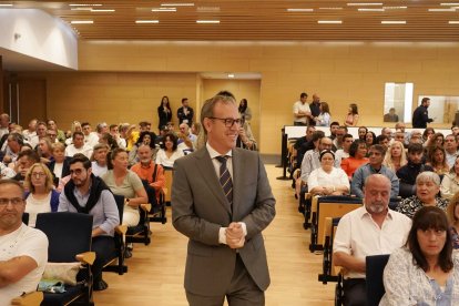 El consejero de Industria, Comercio y Empleo, Mariano Veganzones, clausura y entrega los diplomas de los programas mixtos de la provincia de Valladolid.- ICAL