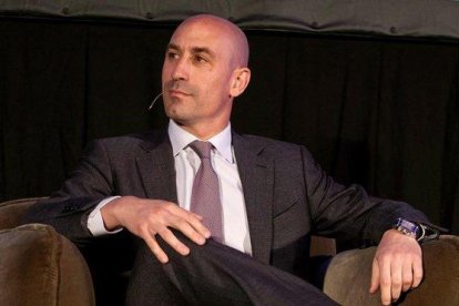 Luis Rubiales, presidente de la Real Federación Española de Fútbol. -E.M.