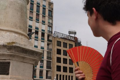 Un marcador en Valladolid registra altas temperaturas. - ICAL