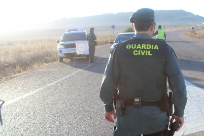 Control de la Guardia Civil. Imagen de archivo. E.M.