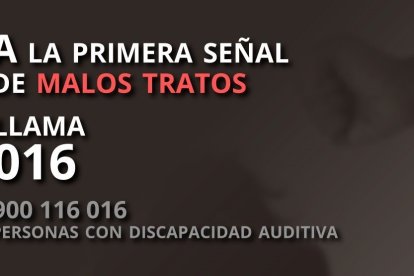 Teléfono 016 para las víctimas de violencia de género.- E. M.