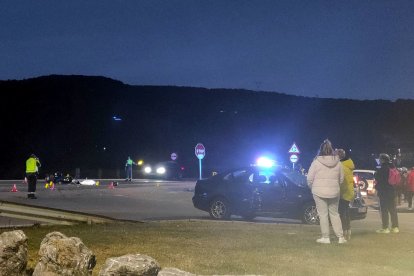 Dos heridos en el choque entre una moto y un turismo en la N-630 a la altura de La Robla, León - ICAL