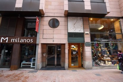 Comercio en Ponferrada. -ICAL