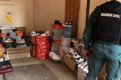 Parte de la mercancía requisada por la Guardia Civil. - GUARDIA CIVIL