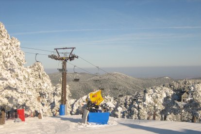 Pistas de esquí de Navacerrada.- ICAL