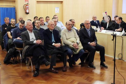 Juicio por la muerte de seis mineros en la Hullera Vasco Leonesa. -ICAL