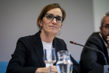 La ministra de Sanidad, Mónica García.- E. PRESS