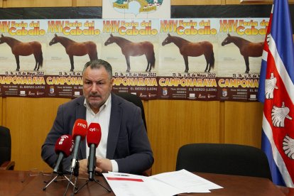 El presidente de la Diputación de León, Eduardo Morán.- ICAL