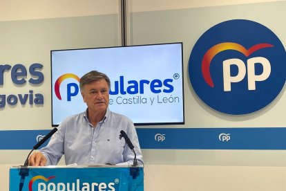 Francisco Vázquez durante una rueda de prensa en una imagen de archivo. EUROPA PRESS