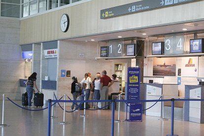 Aeropuerto Villanubla. - EUROPA PRESS