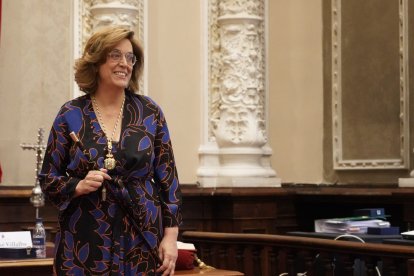 Ángeles Armisén, reelegida como presidenta de la Diputación de Palencia.- ICAL