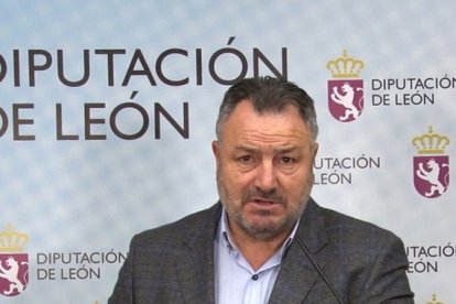 El presidente de la Diputación de León, Eduardo Morán.- ICAL