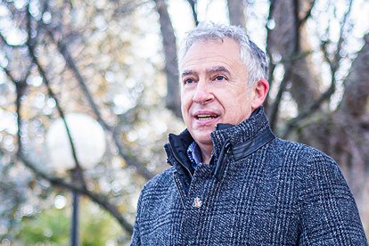 El procurador electo de Soria ¡Ya!, Ángel Ceña.- MARIO TEJEDOR