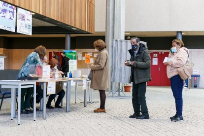 Jornada electoral en Castilla y León.