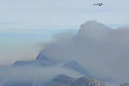 Incendio Espinosa de los Monteros.- EJÉRCITO DEL AIRE