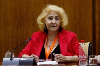 Carmen Flores, la Presidenta de El Defensor del Paciente. E.P.