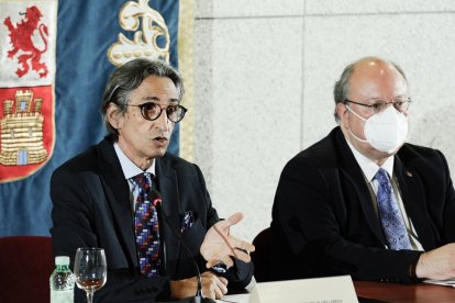 Juan Carlos de Margarida y Enrique Cabero. - EM