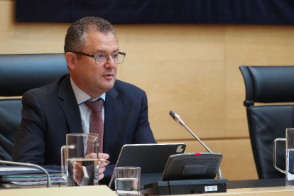 El consejero de Agricultura, Ganadería y Desarrollo Rural de Castilla y León, Gerardo Dueñas.- ICAL