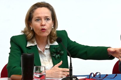 La vicepresidenta del Gobierno, Nadia Calviño, en una imagen de archivo.- ICAL