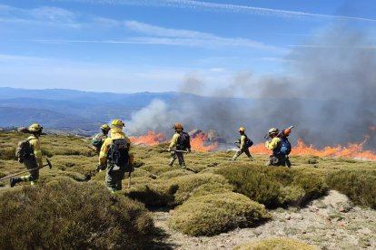 Incendio en Candelario en Salamanca, imagen de archivo.-ATBRIF