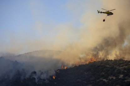 Incendio forestal en El Tiemblo, Ávila. - ICAL