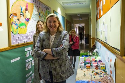 La consejera de Familia e Igualdad de Oportunidades, Isabel Blanco, visita el Programa 'Conciliamos Semana Santa' de Zamora. - ICAL