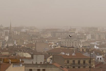 Calima sobre el cielo de Salamanca.- ICAL